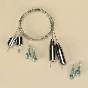 세모네모 Y0003 자동 스텐와이어 연결고정용천정고리 천정줄 행거 악세서리 고리 만들기 인테리어 와이어