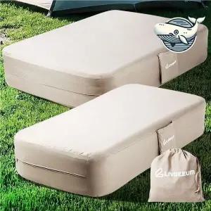 다용도 캠핑 매트리스 패드 에어매트 싱글 더블 캠핑매트리스