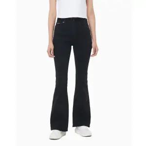 [롯데백화점]캘빈클라인 여성 하이라이즈 플레어 블랙 데님(47D746G-JW4)