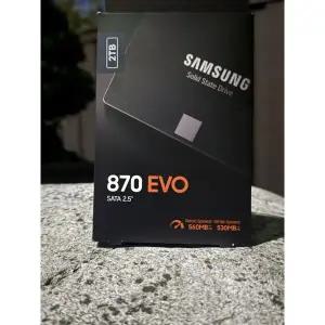 삼성 SAMSUNG [세금포함] [정품] 870 EVO 2TB 2.5 SATA III Internal SSD 솔리드 스테이트 드라이브[세금포