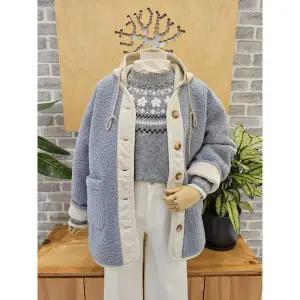 [레코브](김해점)양털 후드 점퍼 (LC31EYJP515X)