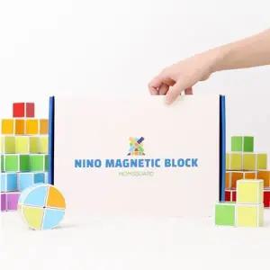 [텐바이텐][맘스보드]니노 마그넷 블록 1세트 (mix) / 유아 어린이 자석 놀이