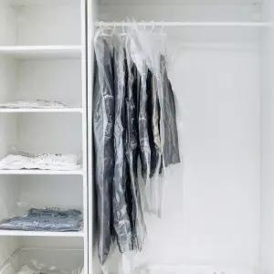 [아트박스]/가쯔 옷걸이형 압축팩 롱코트 4개입 135X70