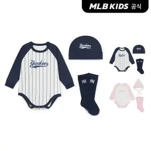 [MLB키즈](공식) 베이비 바디수트 패키지 (2color) 7ABVB015N