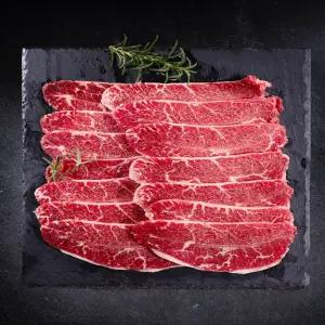 부채살 슬라이스 4mm 바로구이용 육전용 미국산 캐나다산 호주산 1kg