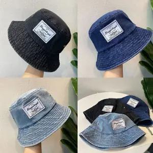 [블루마켓]남성 여성 트랜트 캐주얼 패션 모자 데님 청 벙거지 힙합모자 래퍼모자 니트벙거지 벙거지스타일