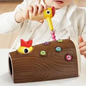 2살 소근육장난감 애벌레뽑기 자석교구 손조작 세돌 키즈 여아