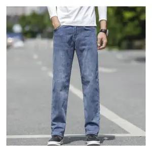 제라카 남자 빅사이즈 청바지 일자바지 스판 좋은 데님 바지 J1008896