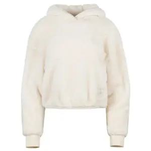 아디다스 여성 에센셜 플러피 테디 후드 긴팔 티셔츠 IC2254