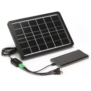 도매짱 태양광 패널 충전기 보조배터리 모듈 태양전지 전지판 판넬 휴대용 캠핑 야외