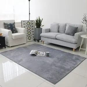 고품질 바론밍크 인조퍼 극세사 러그 카페트 대형 150 x 200 오크나...