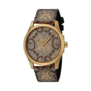 [구찌] YA1264068 G타임리스 남녀공용 가죽 쿼츠 38mm_s