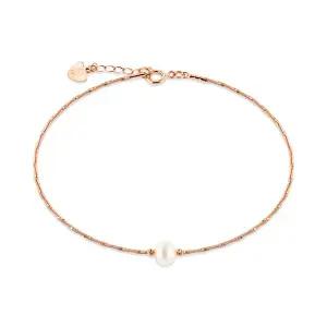 [비앤비골드] 14K 티탄 트윈볼 담수진주 뱅글 팔찌 GTB41102