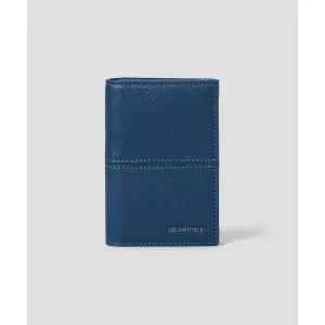 매장정품 빈폴 BEANPOLE ACCESSORY 스티치 명함지갑 블루 BE57A3M16P 224590