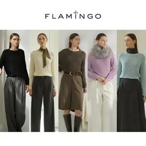 [최저특가][후라밍고] 시퀸 글리터 멜로우 니트 3종