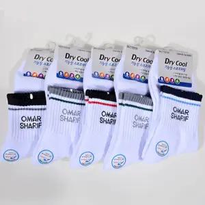 (용신)오마샤리프 기능성 드라이쿨 스포츠 파일 신사미니 양말 운동 성양말 성운동 디자인 패션