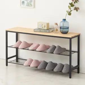 예다움 카디프 다용도 원목 수납 선반 3단 1000