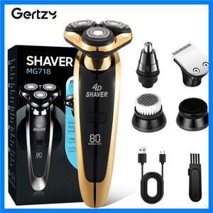 5-in-1남성용 전기 면도기 충전식 회전식 면도기 아빠 남자 남편 남자친구를 위한 아버지의 날 선물