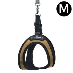 스웨이드 강아지 카멜 M 하네스 NO1 (WFJR3FH)