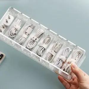 선정리 충전 케이블 정리 케이스(8구) (WFK9ZKL)