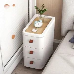 틈새서랍장 200 슬림 수납장 거실 이동식 다용도 안방