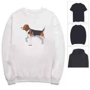 키밍 맨투맨 후드티 귀여운 비글 강아지 산책 티셔츠 WAE4C21