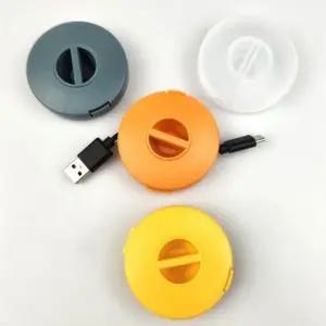 핸드폰 케이블 선정리 충전기 충전선 홀더 (WFKADOB)