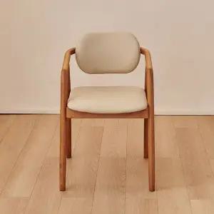 [신세계라이브쇼핑]동서가구 로라 PU 원목 식탁 의자 DF927579