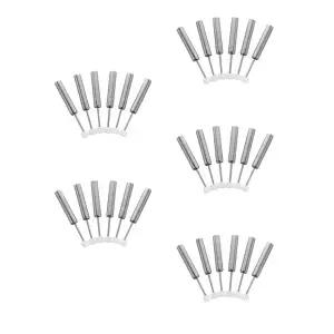 5개입 5팩 쓰레기통 - 밀폐형 뚜껑 교체용 헤비 듀티 지지 힌지 댐퍼 피스톤 캔 메커니즘 분류함용