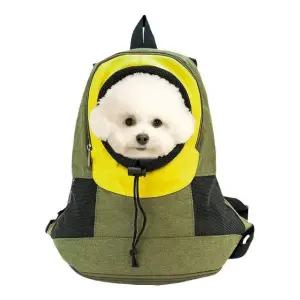 고품질 강아지 앞구멍형 통풍 메쉬 백팩 반려동물 이동가방 (WFKBAL3)
