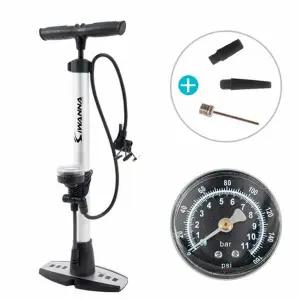 공기압측정 자전거펌프 펌프 알루미늄 게이지펌프