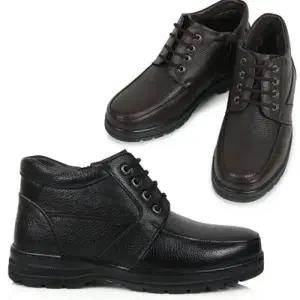 남성 겨울 방한 옆지퍼 가죽 고급 정장 구두 부츠 신발