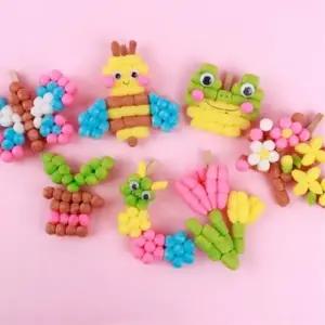 미니플레이콘 가랜드만들기(봄 친구들)