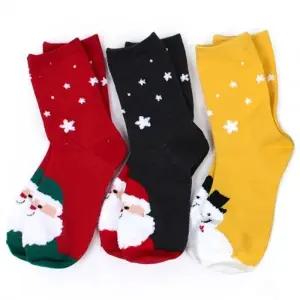 새실텍스피아 아동양말 엔젤테디 반짝 크리스마스 발목 양말 3족 택1 어린이양말