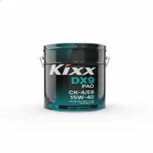 Kixx DX9 PAO 15W40 CK-4 E8 대형합성 디젤엔진오일 20리터