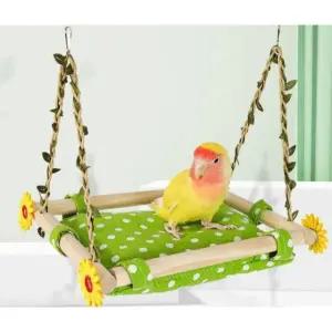 앵무새 해먹 그네 사각형 휴식놀이 원형 새둥지 정글 빈 소형 흔들의자