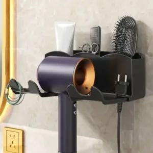 드라이어 무타공 거치대 홀더 공간 활용 선정리 드라이 (WFKEAJA)