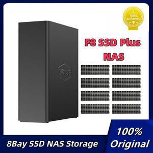 테라마스터 F8 SSD Plus NAS 8베이 스토리지 코어 i3 8스레드 CPU 16GB DDR5 RAM 10GbE 포트 네트워크 연결