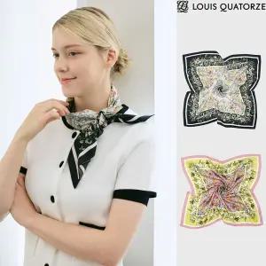 루이까또즈 미뉴에트 실크 사각 스카프 2ESM951