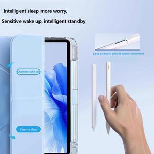 삼성 갤럭시 탭 S11인치 2025 S10Lite S9 FE Plus Y 폴딩 케이스 아크릴 하드 커버 펜 슬롯 포함