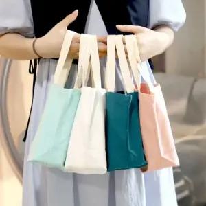 [무료배송] 캔버스 컬러풀 드링크백 텀블러 캐리어 컵홀더 에코백