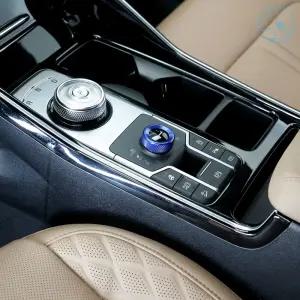 더뉴 쏘렌토MQ4 페이스리프트 드라이브 조그 다이얼 커버 몰딩 기스방지 인테리어 용품