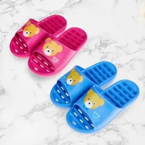 곰돌이 아동 욕실화 블루(18cm) 키즈카페/어린이집/유치원/실내화/키즈/슬리퍼/유아/어린이/욕실/화장실