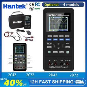 Hantek 2D72 2C42 휴대용 오실로스코프 디지털 멀티 미터 테스터 Usb 파형 발생기 3in1