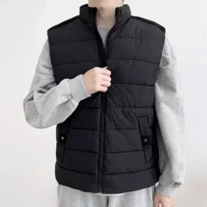 남성 겨울 포근 오리털 덕다운 패딩조끼 패딩 베스트