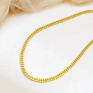 24k 순금 민 체인 목걸이 26.25g 7돈 금목걸이 선물 기념