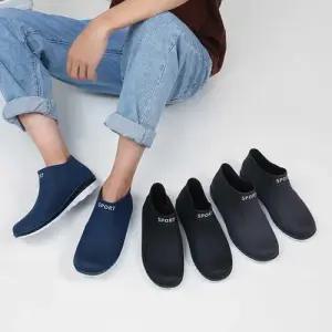 운동화st 키높이 레인슈즈 방수화 남자장화 낚시 밭일 WEC906C