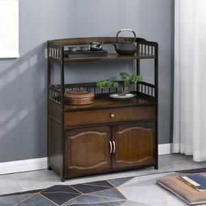 엔틱 장식장 차 테이블 새로운 와인 벽 레트로 보관함 나무