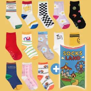 아동양말 선물세트 패키지 생일 답례품 구디백 국내생산 어린이 여아 남아