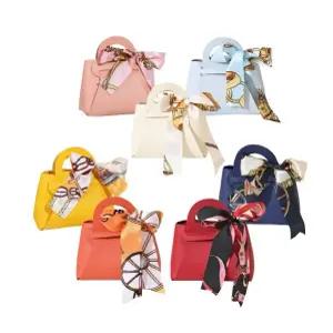 (10개묶음) 답례품 선물가방 간식포장 꾸미기 선물 인기 구디백 가죽 포토존 단체 신상